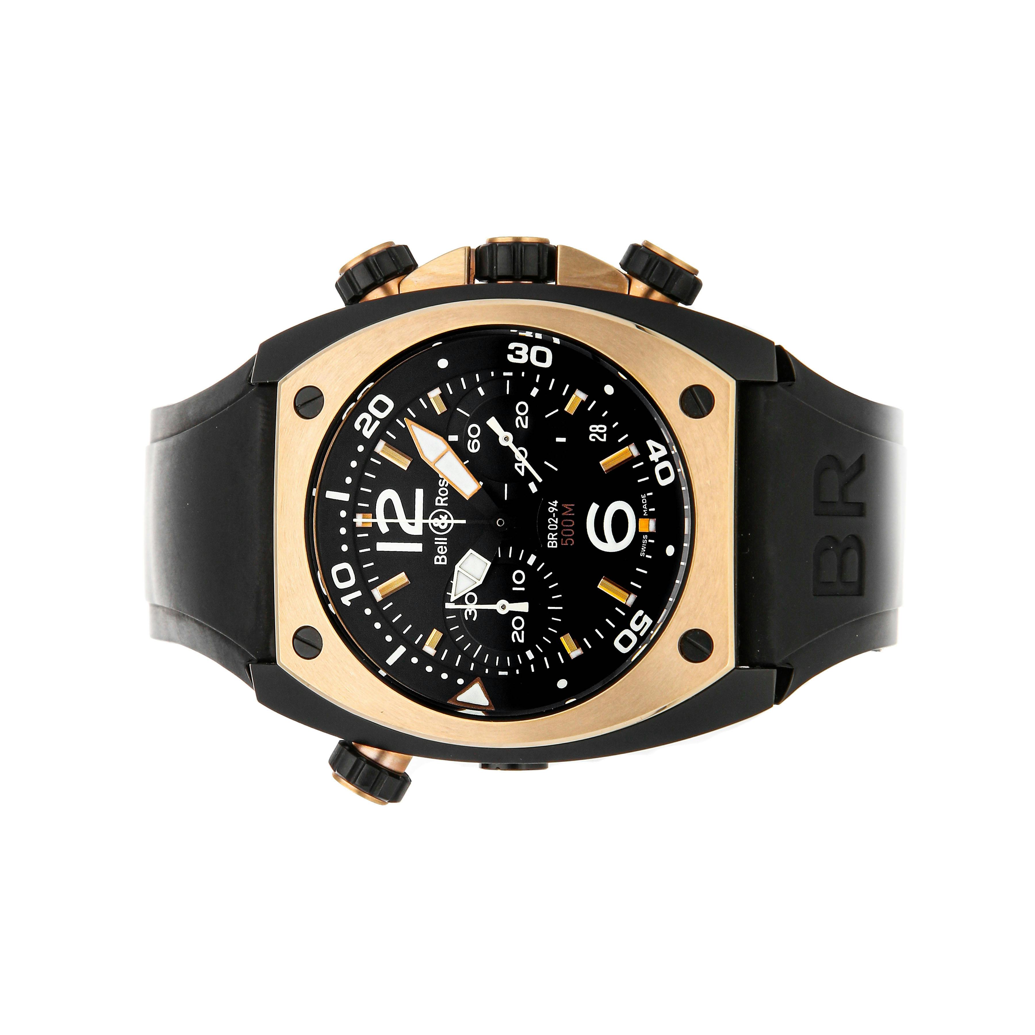 Bell Ross BR 02 94 Chronograph BR02 CHR BICOLOR Govberg Jewelers